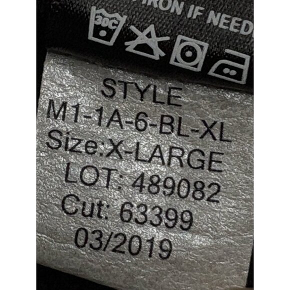 American Giant Moto Full Zip Jacket Men's XL Heavyweight Mock M1-1A-6 USA Lined - Picture 11 of 16